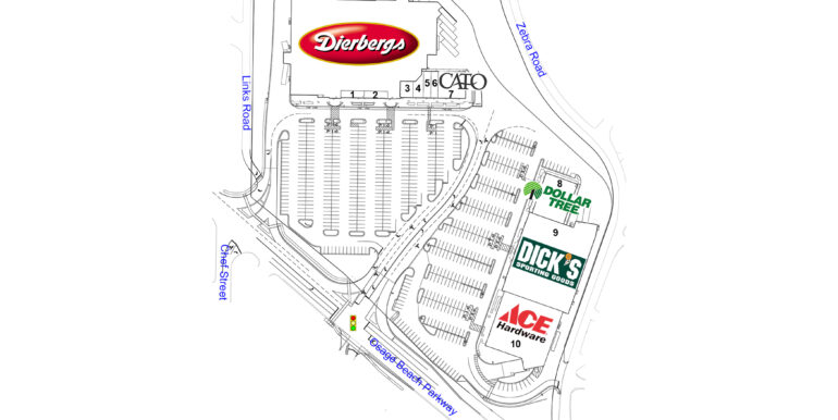 Dierbergs Lakeview Pointe Site Plan
